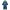 Schneeoverall mit Kapuze Colorblock