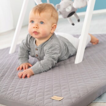 Spiel- und Krabbelmatratze roba Style anthrazit 