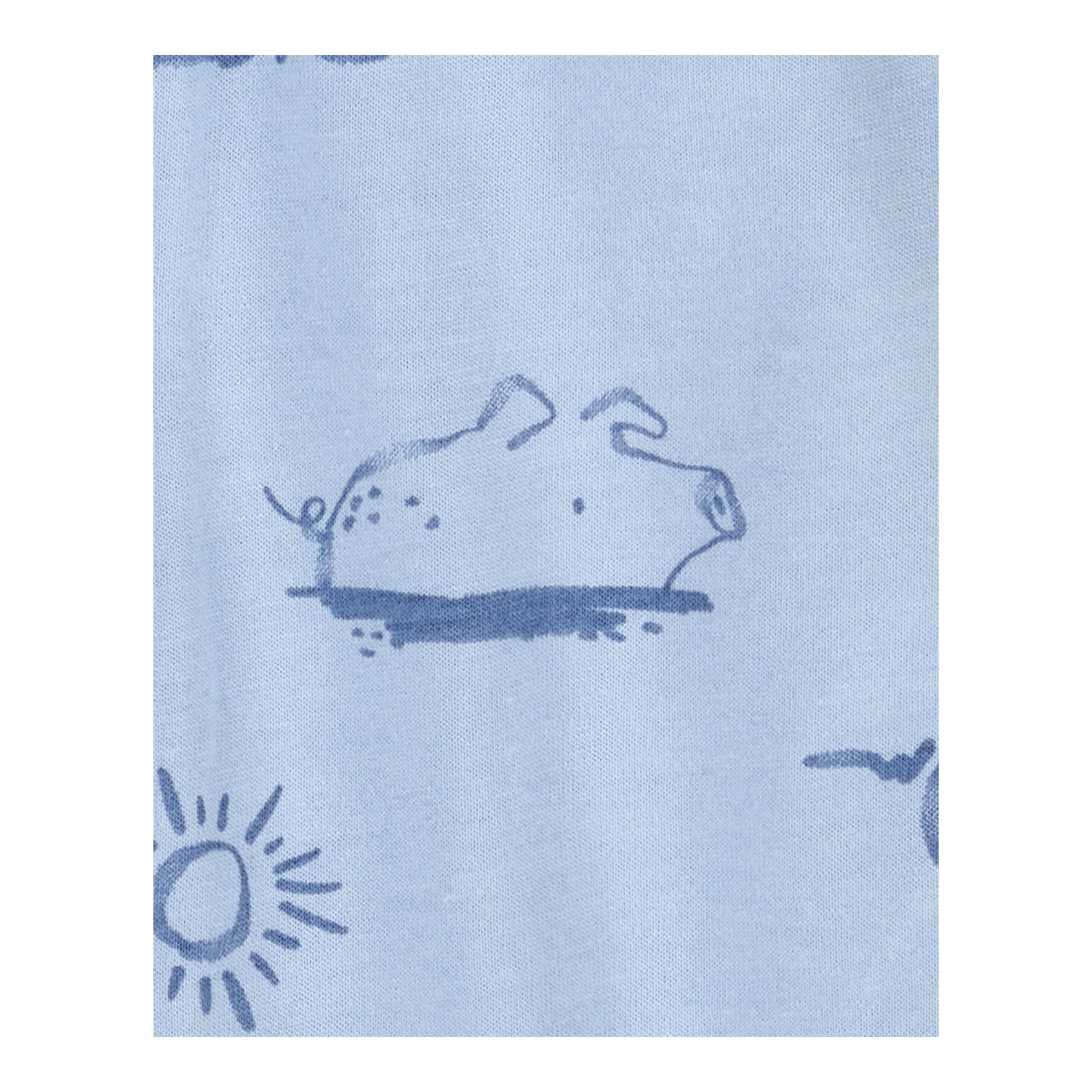 3-tlg. Set Body kurzarm, Sweatjacke und Jogginghose Farm