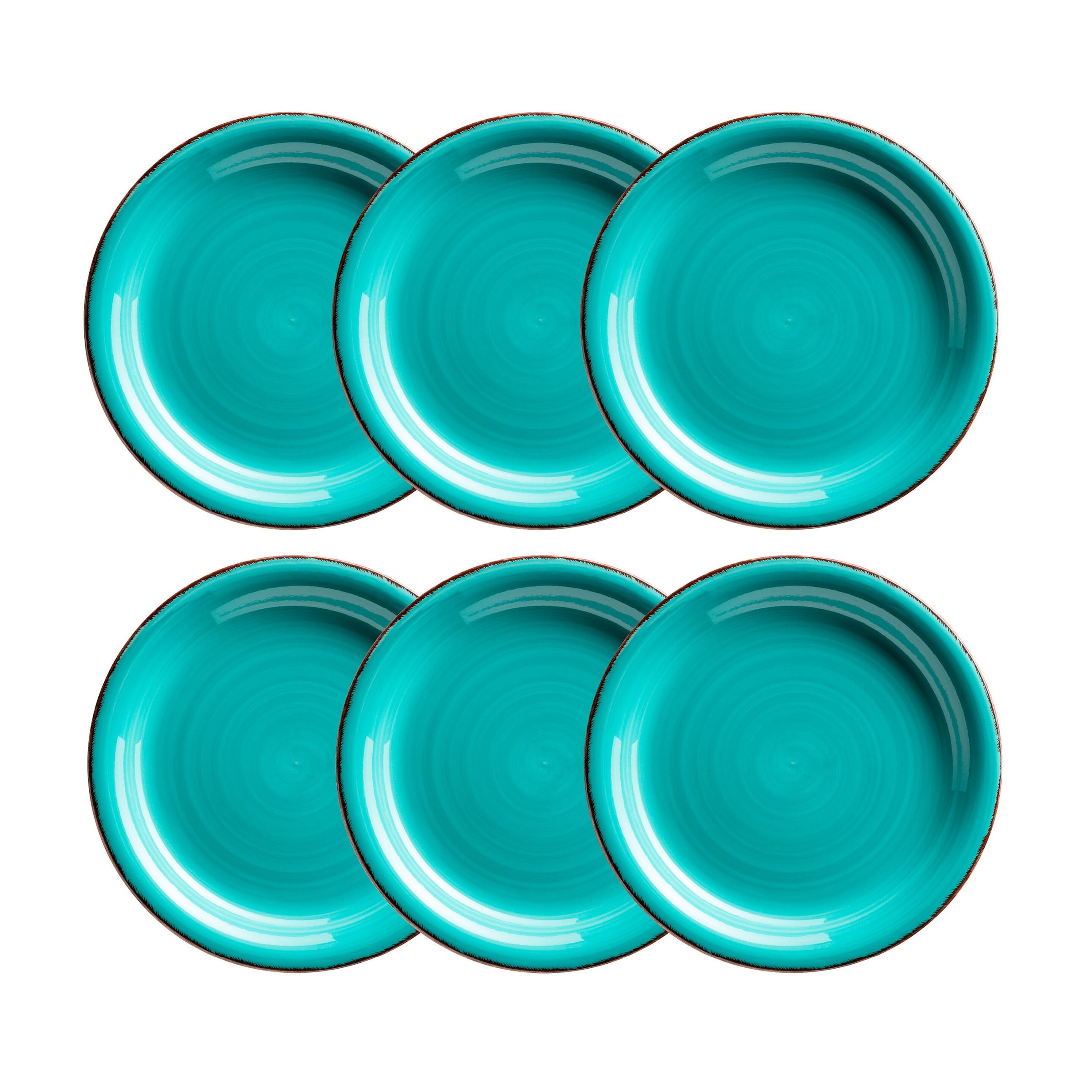 Dessertteller-Set, Steingut LUMACA