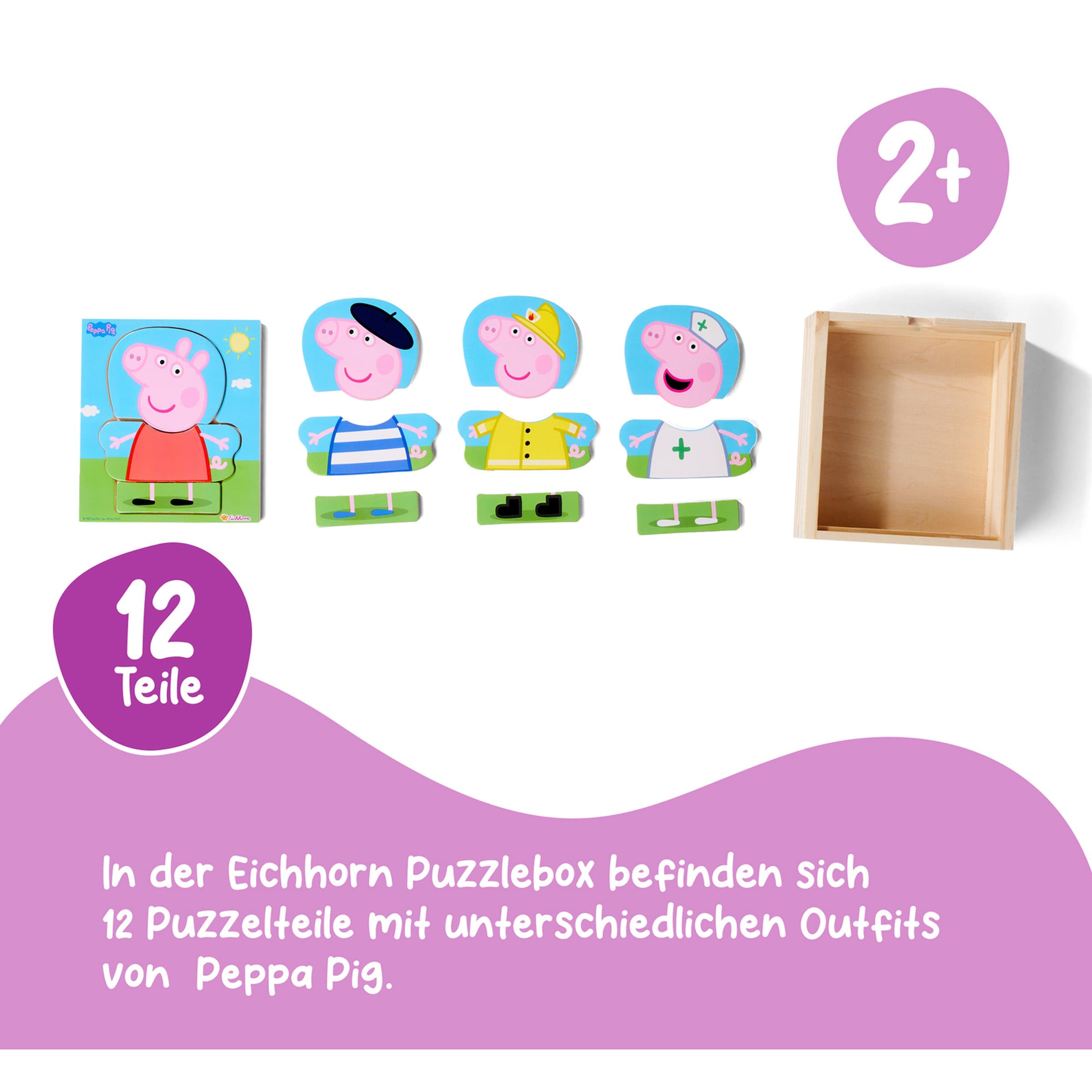 Umziehpuzzle Peppa Pig