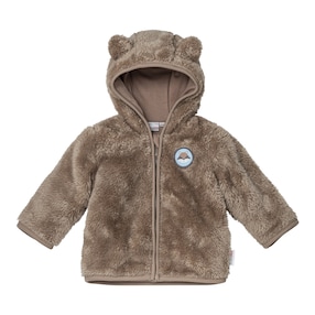 Plüschjacke Kapuze mit Ohren
