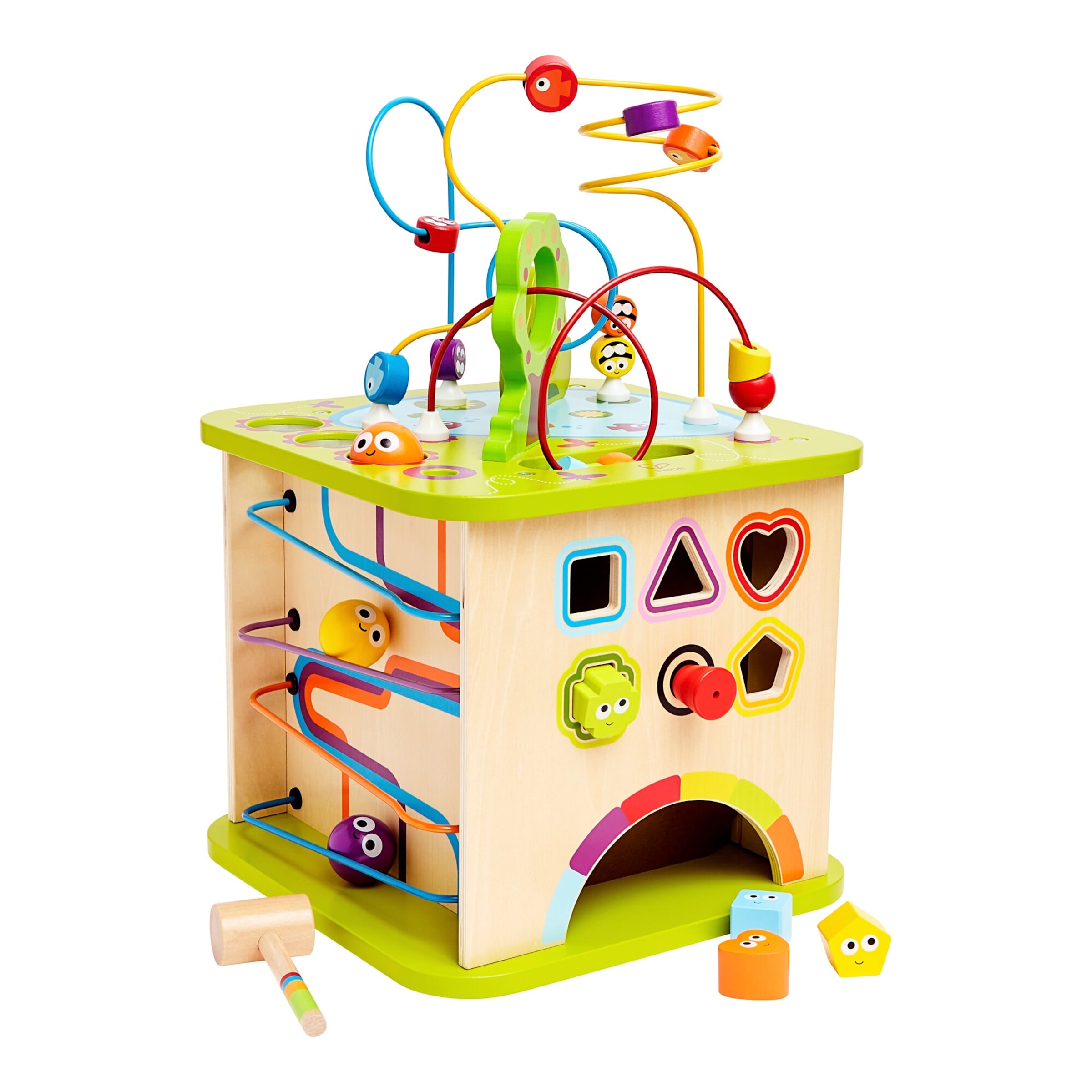 Hape Motorikwürfel kleine Tierchen
