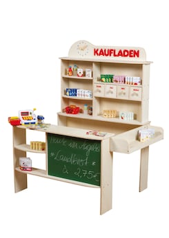 Verkaufsstand, 4 Holzschubläden  