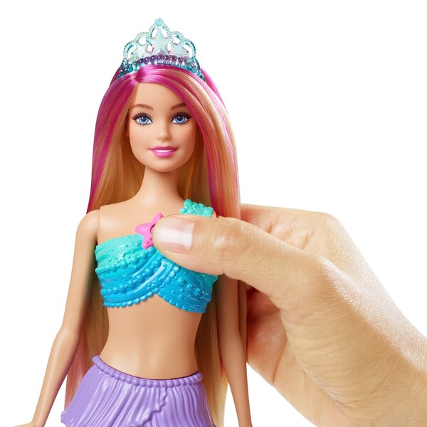 Barbie - Dreamtopia - Barbie Puppe Zauberlicht Meerjungfrau Malibu |  baby-walz