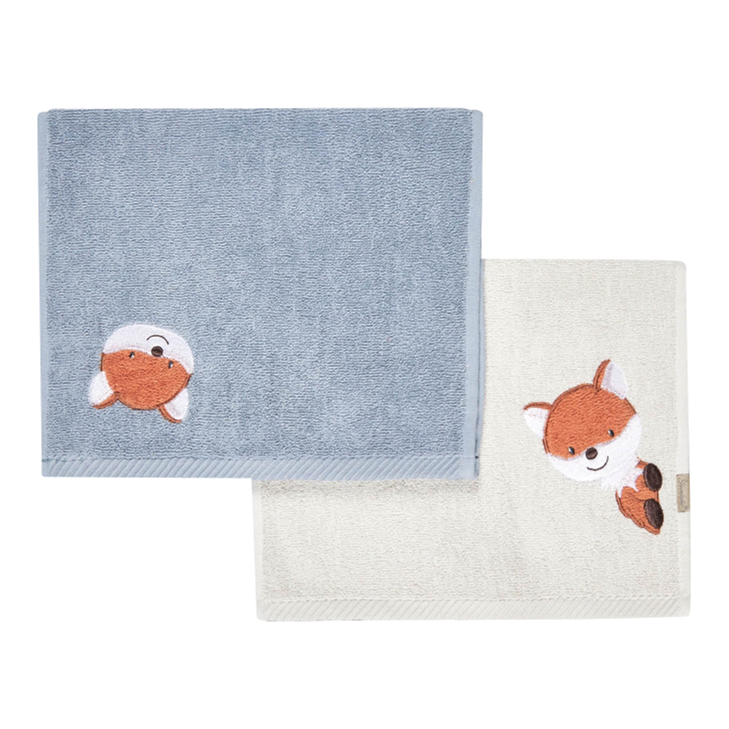 Sterntaler 2er-Pack Kinderhandtücher 50x30 cm