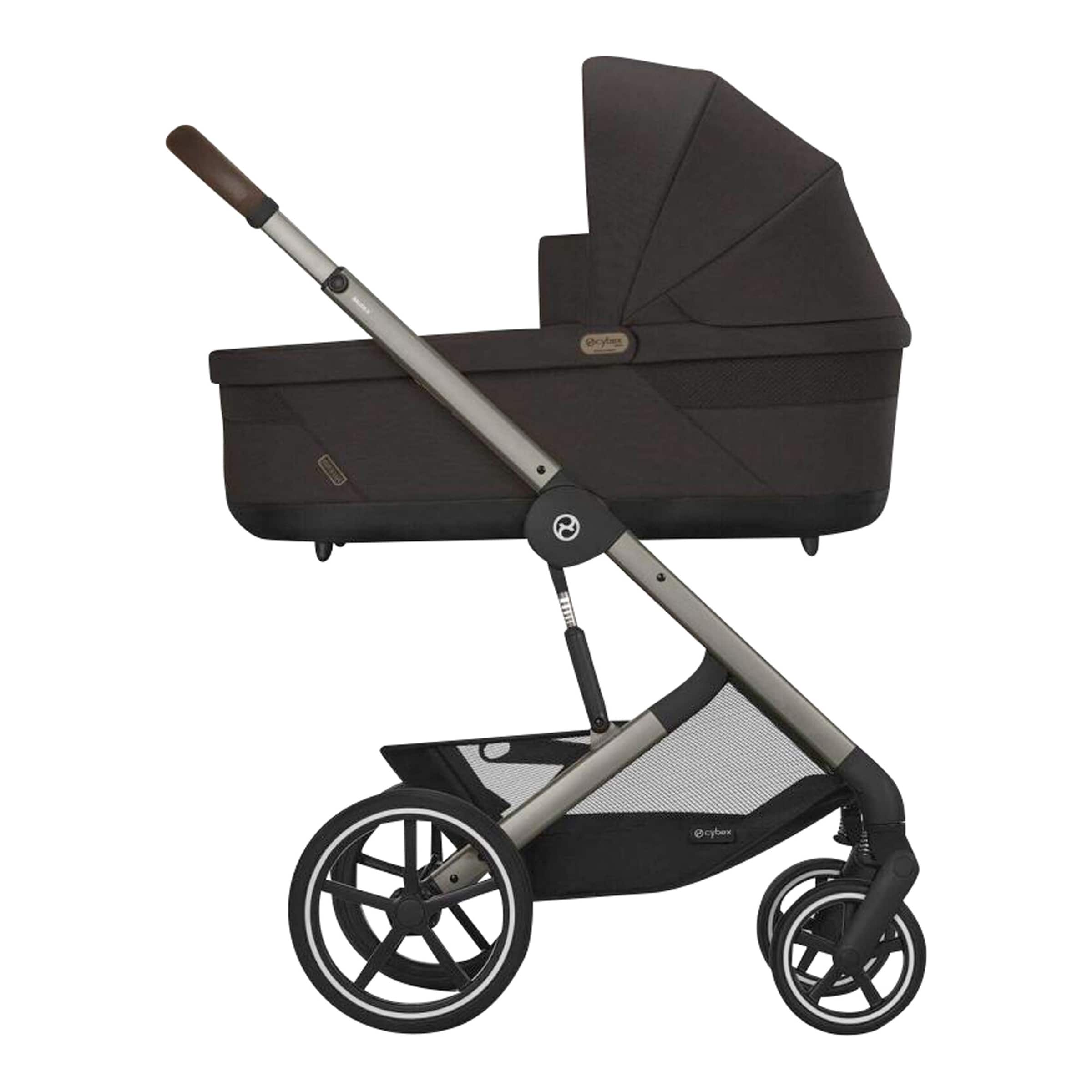 Cybex Gold Zwillings- und Kinderwagen Geschwisterwagen Gazelle S braun