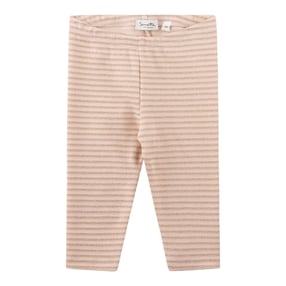 Legging rayé effet brillant