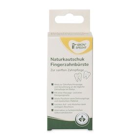 Fingerzahnbürste aus Naturkautschuk