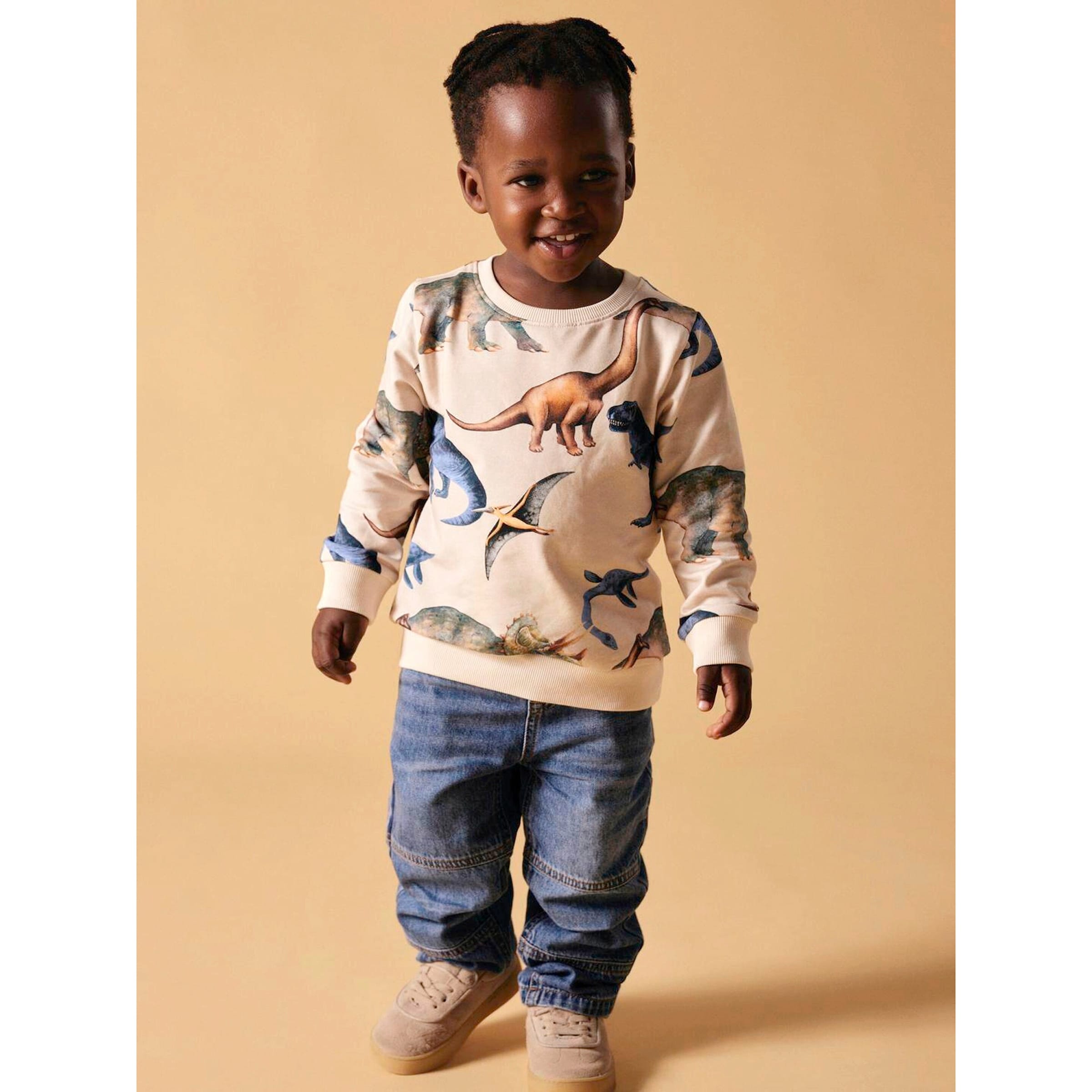 Thumbnail - Name It Jogging-Jeans mit Worker-Details
