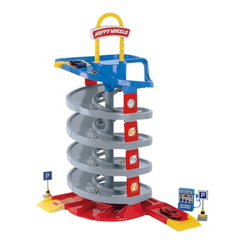 Parkgarage Spiral Roadway Set