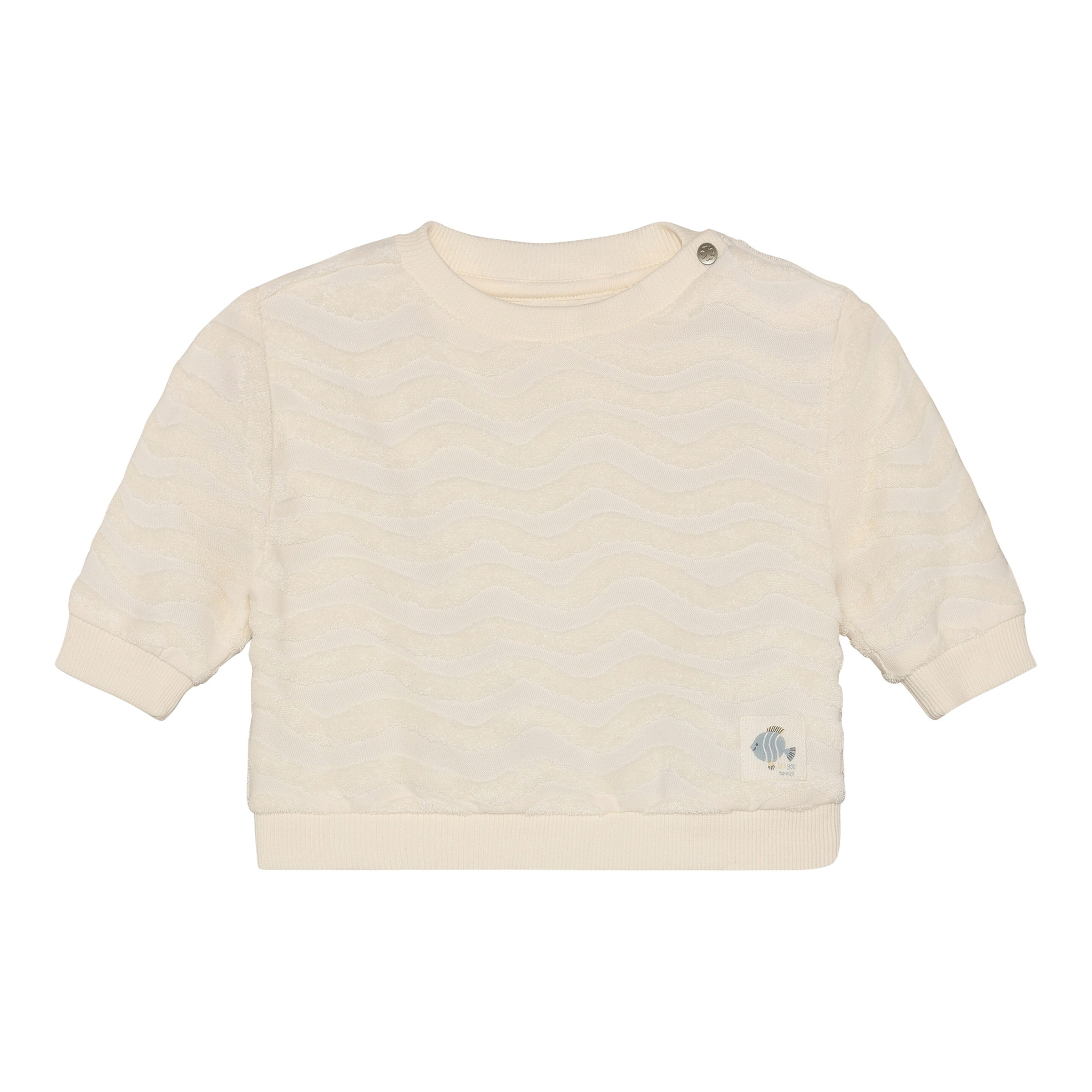 Noppies Frottee-Sweatshirt Wellen