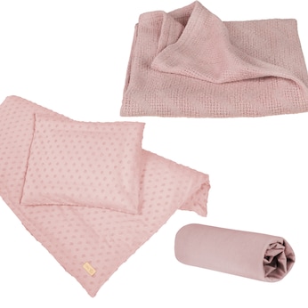 Geschenkset BIO-Jersey Schlafen klein Lil Planet rosa 