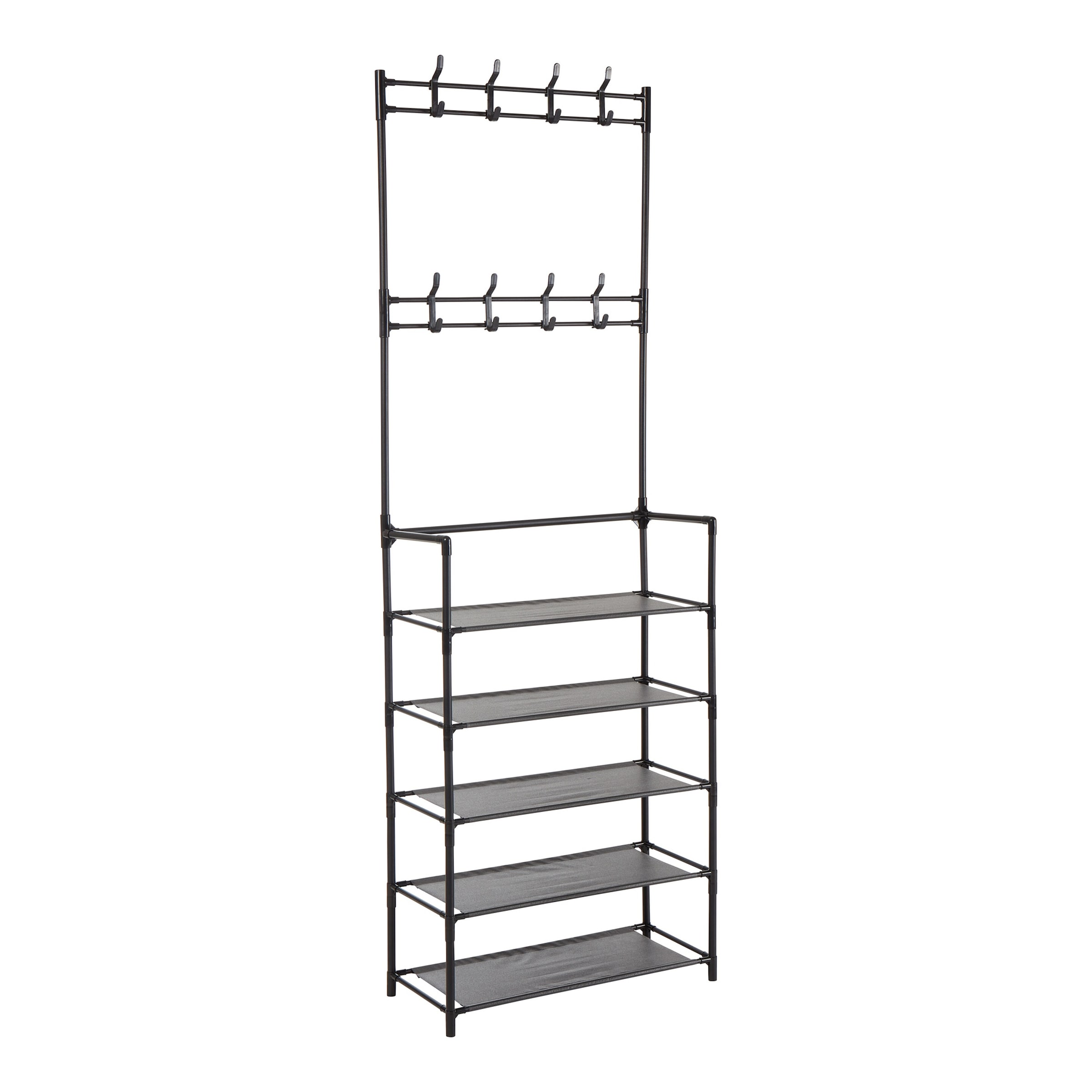 Garderobe mit Schuhregal