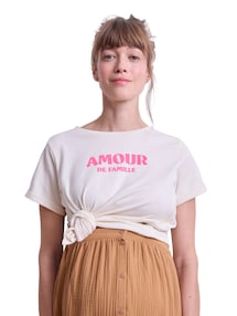 T-Shirt für Schwangerschaft & Stillzeit Bio-Baumwolle