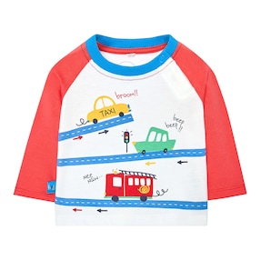 Shirt langarm Fahrzeuge