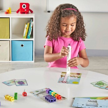 Aktivitätsset MathLink-Steckwürfel Numberblocks 1-10