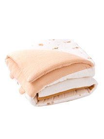 Spieldecke/ Laufstalleinlage im Patchwork-Design TRAUMREISE Baby
