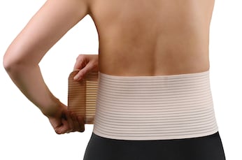 Bauch- und Rückenstützgürtel