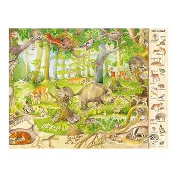 Das Riesen-Tiere-Wimmelbuch