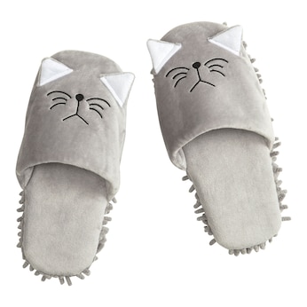 Poetspantoffels “Kat”, per paar