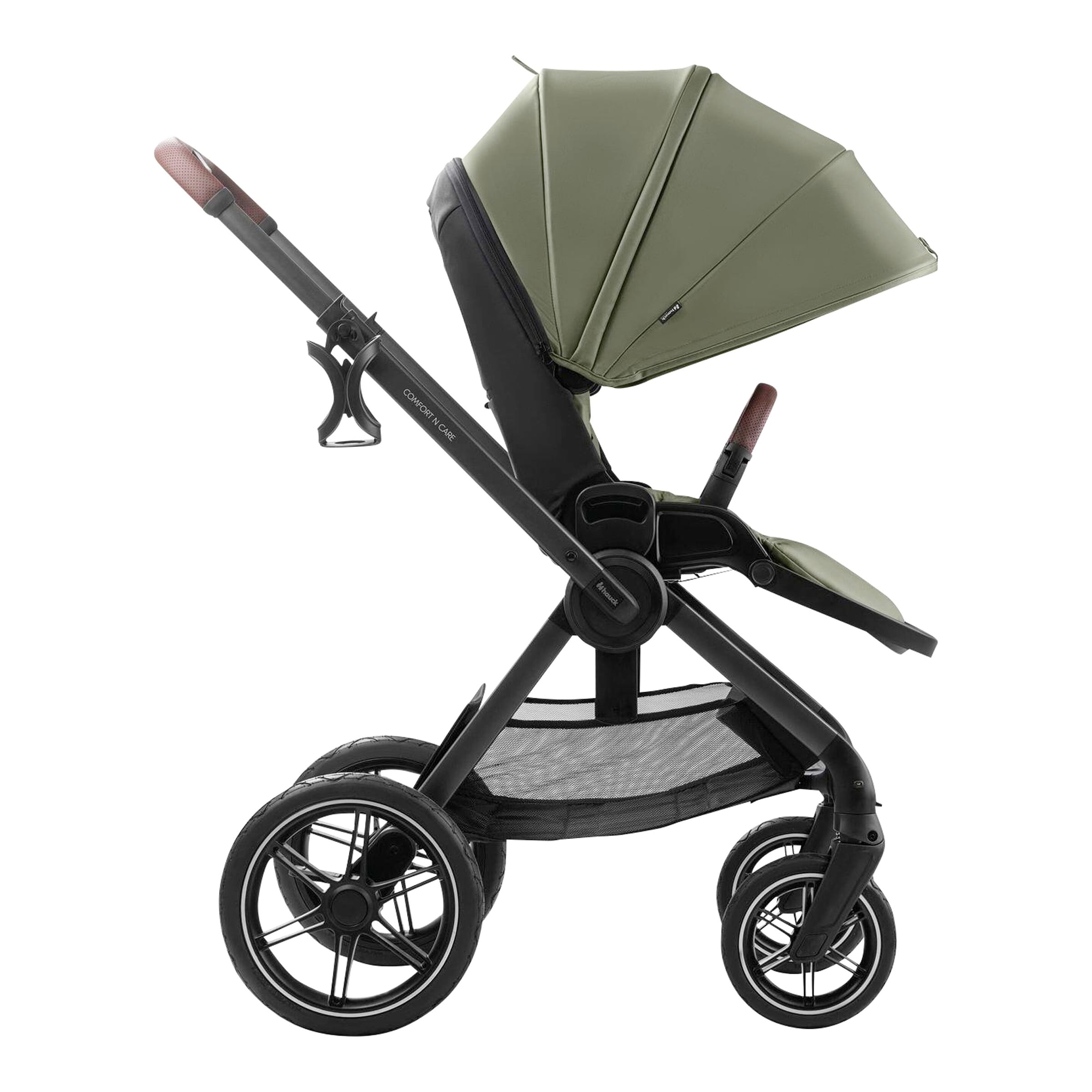 60% Rabatt! Hauck Buggy Comfort N Care oliv