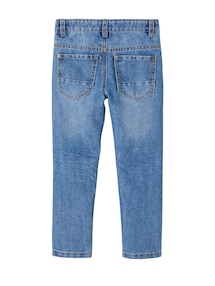 Die UNVERWÜSTLICHE, robuste Jungen Straight-Jeans WATERLESS, Hüftweite SLIM, Bundweite verstellbar