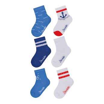 6er-Pack Socken Maritim