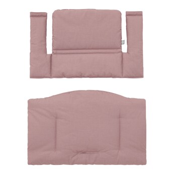 Bundle Treppenhochstuhl inkl. Sitzkissen Classic Heather Mauve und Babyset