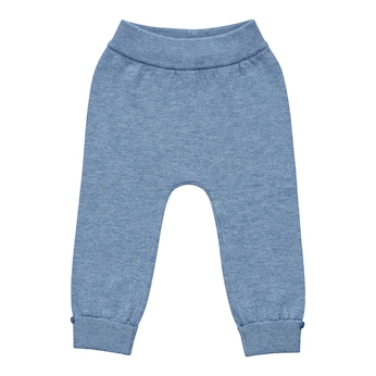 Pantalon en maille laine