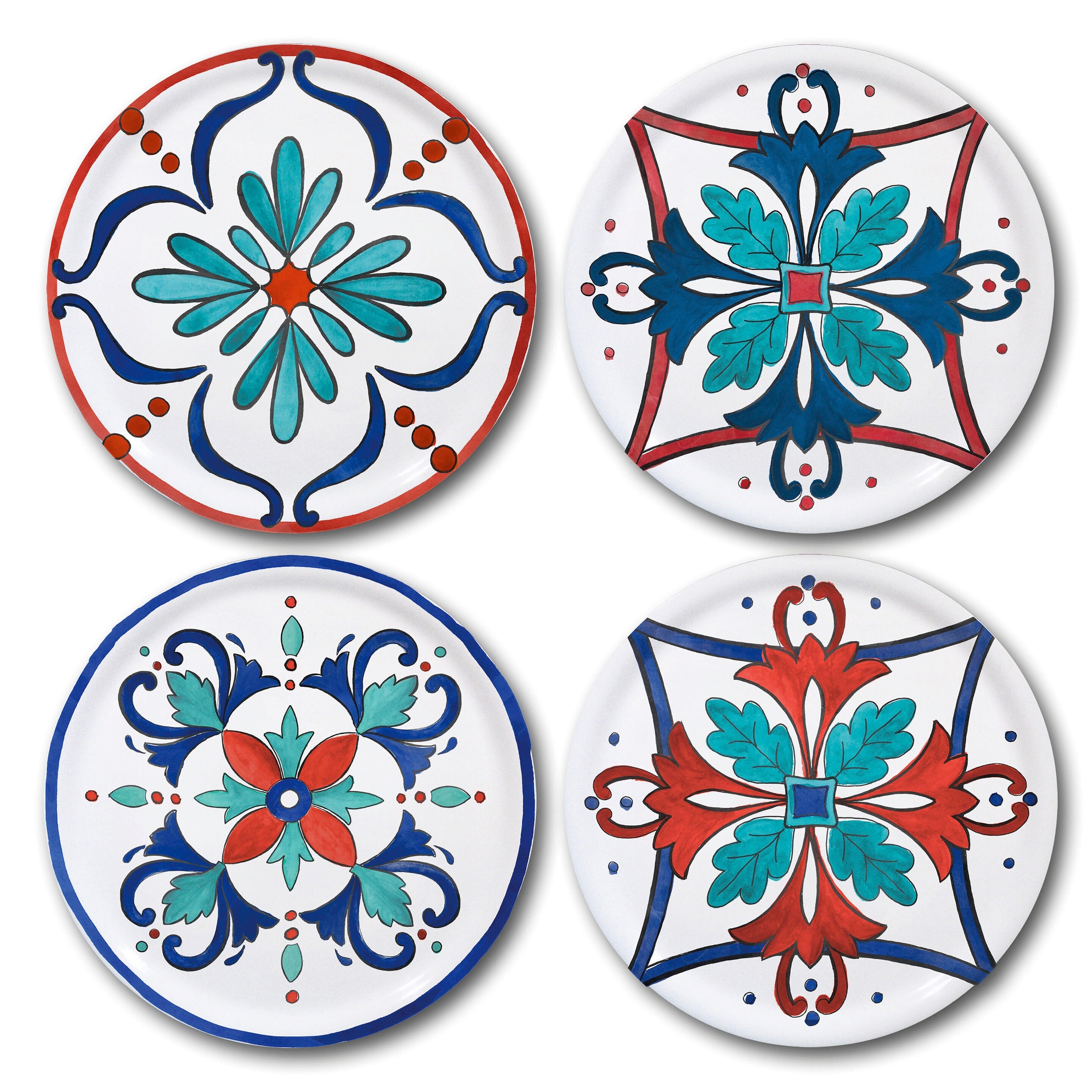 Pizzateller, Porzellan Margot