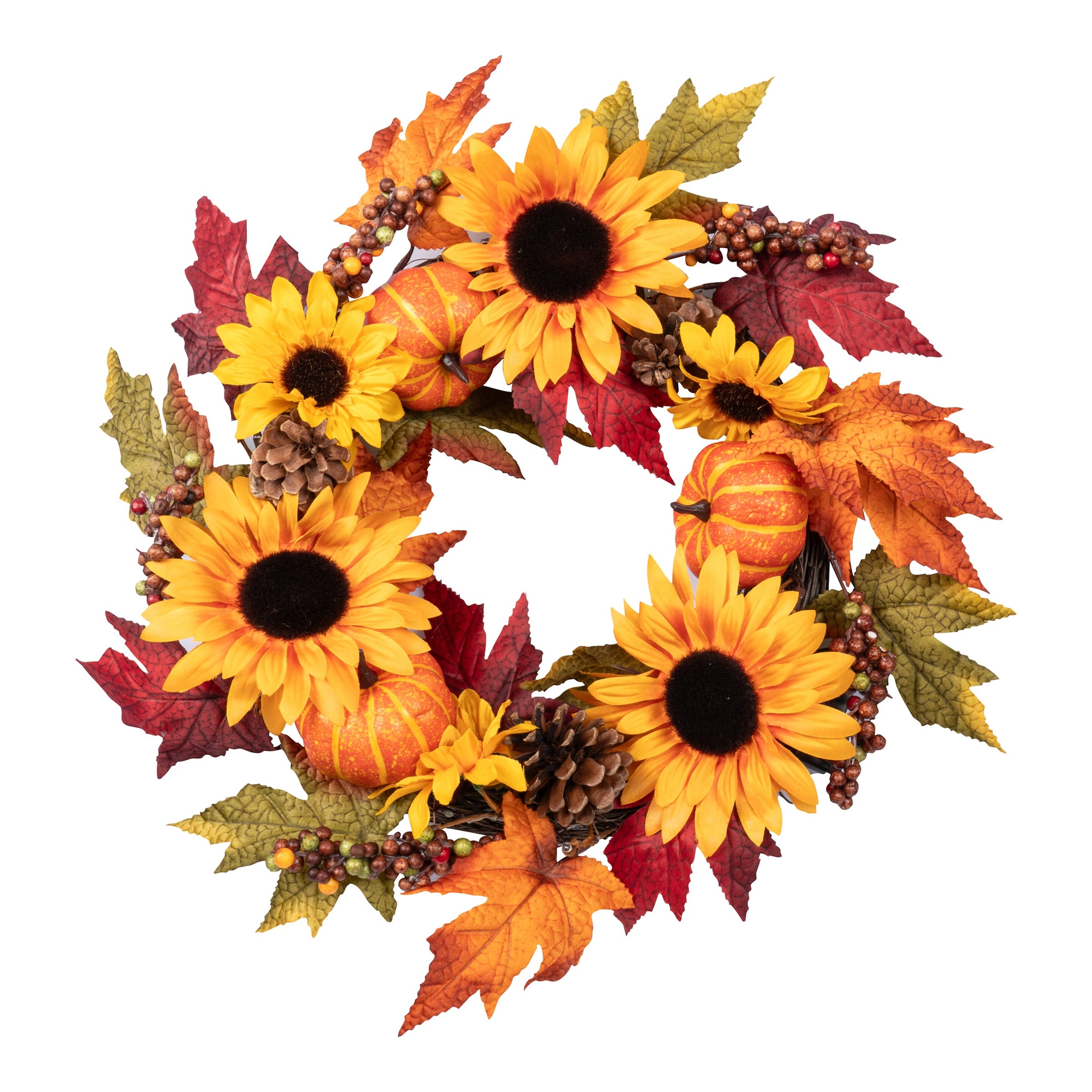 LED-Kranz „Goldener Herbst“