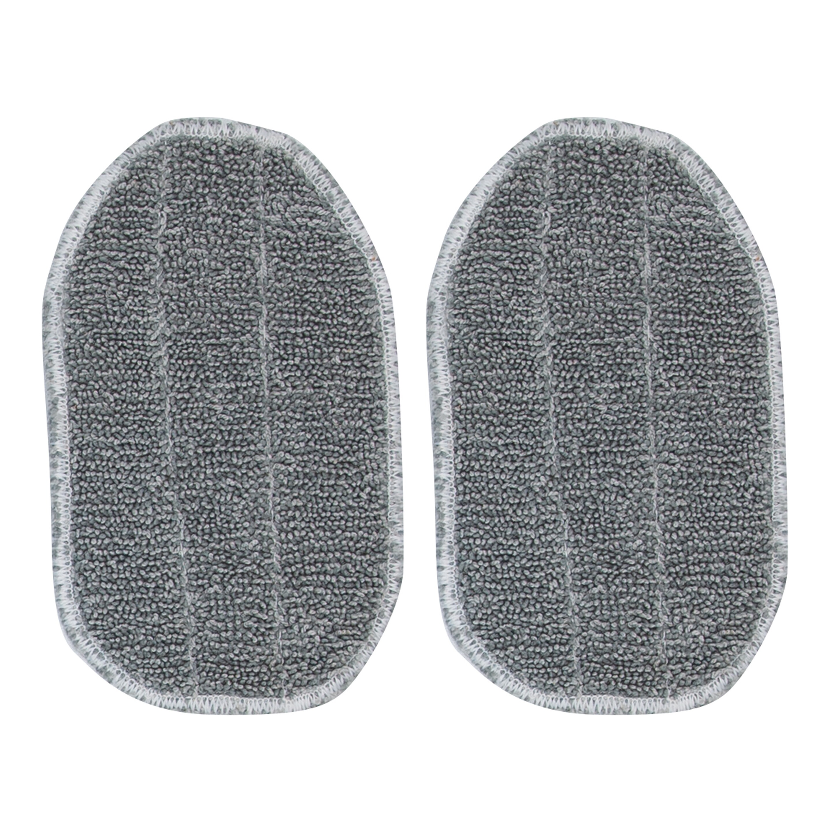 Lingettes Microfibre Double Face Pour Voiture - 2 Pièces 40x30 Cm - Ultra Absorbantes Sans Rayures - Jaune Et Gris