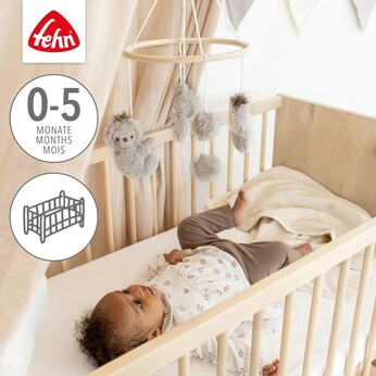 Holz-Mobile Faultier 22cm