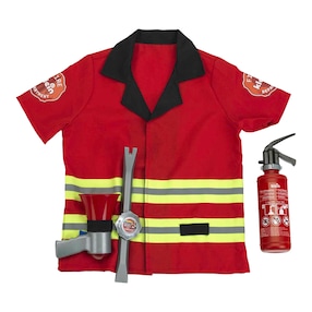 Feuerwehrkostüm mit Zubehör