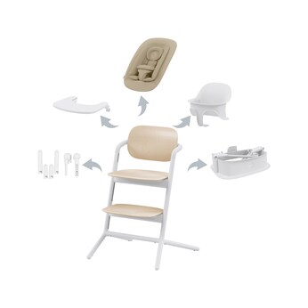 Bundle Treppenhochstuhl Lemo 2.0 5-in-1 Set 