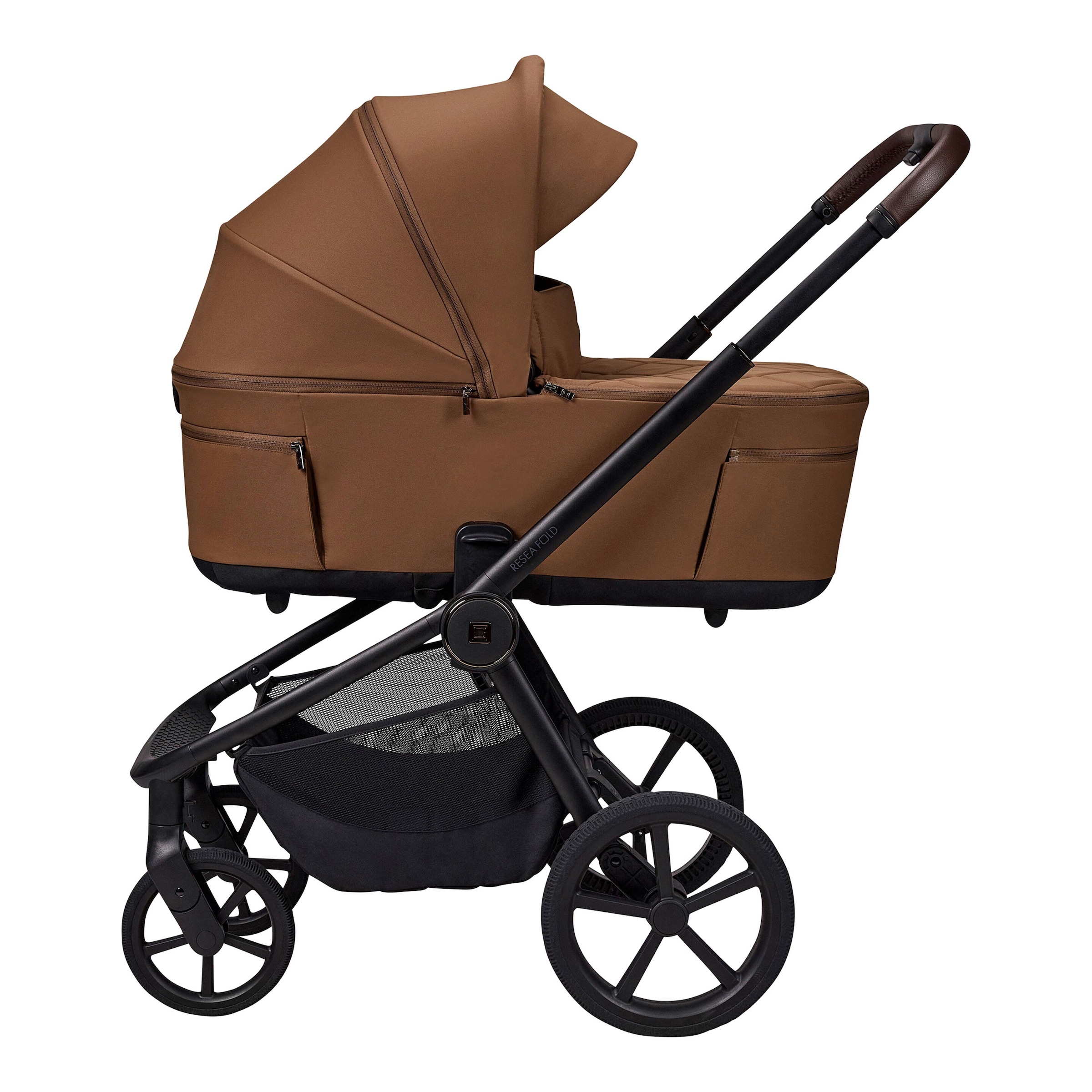 Moon Diamond Kombikinderwagen Resea FOLD braun