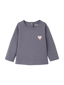 Langarmshirt Baby Mädchen BASIC