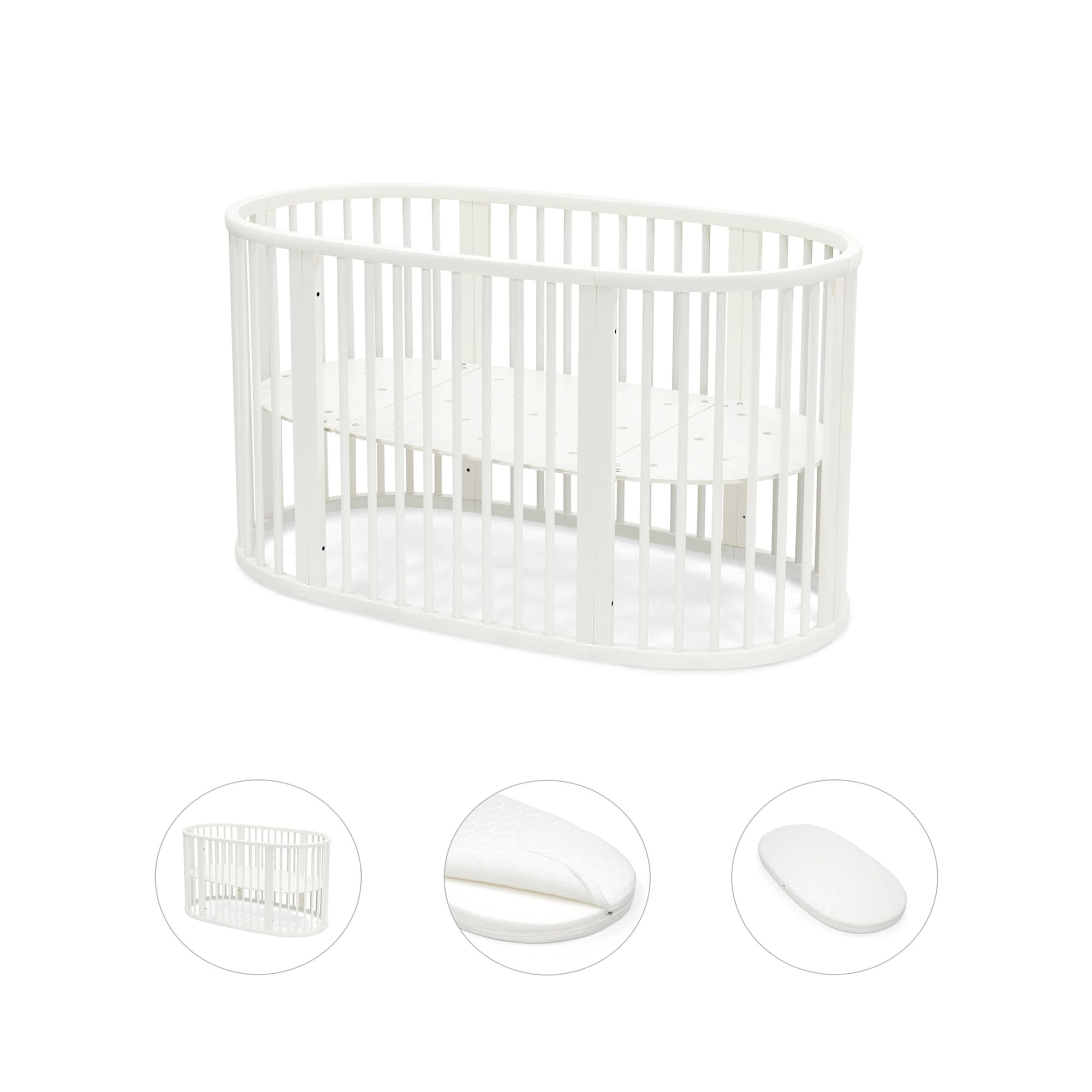 Stokke® Sleepi™ Bundle Sleepi V3 inkl. Matratze und Spannbetttuch