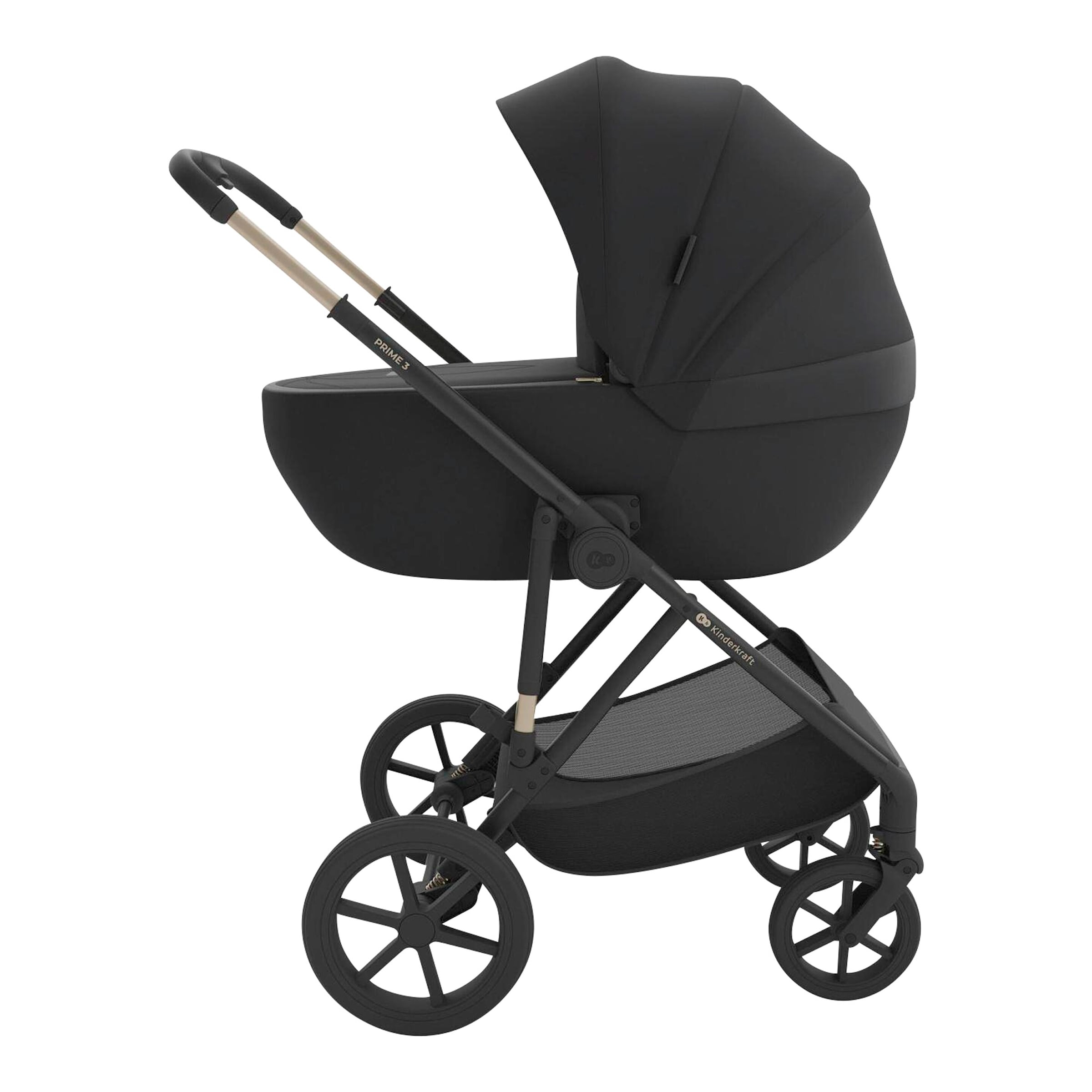 65% Rabatt! Kinderkraft Kombikinderwagen Trio-Set PRIME 3 3in1 inkl. Babyschale MINK PRO 2 schwarz