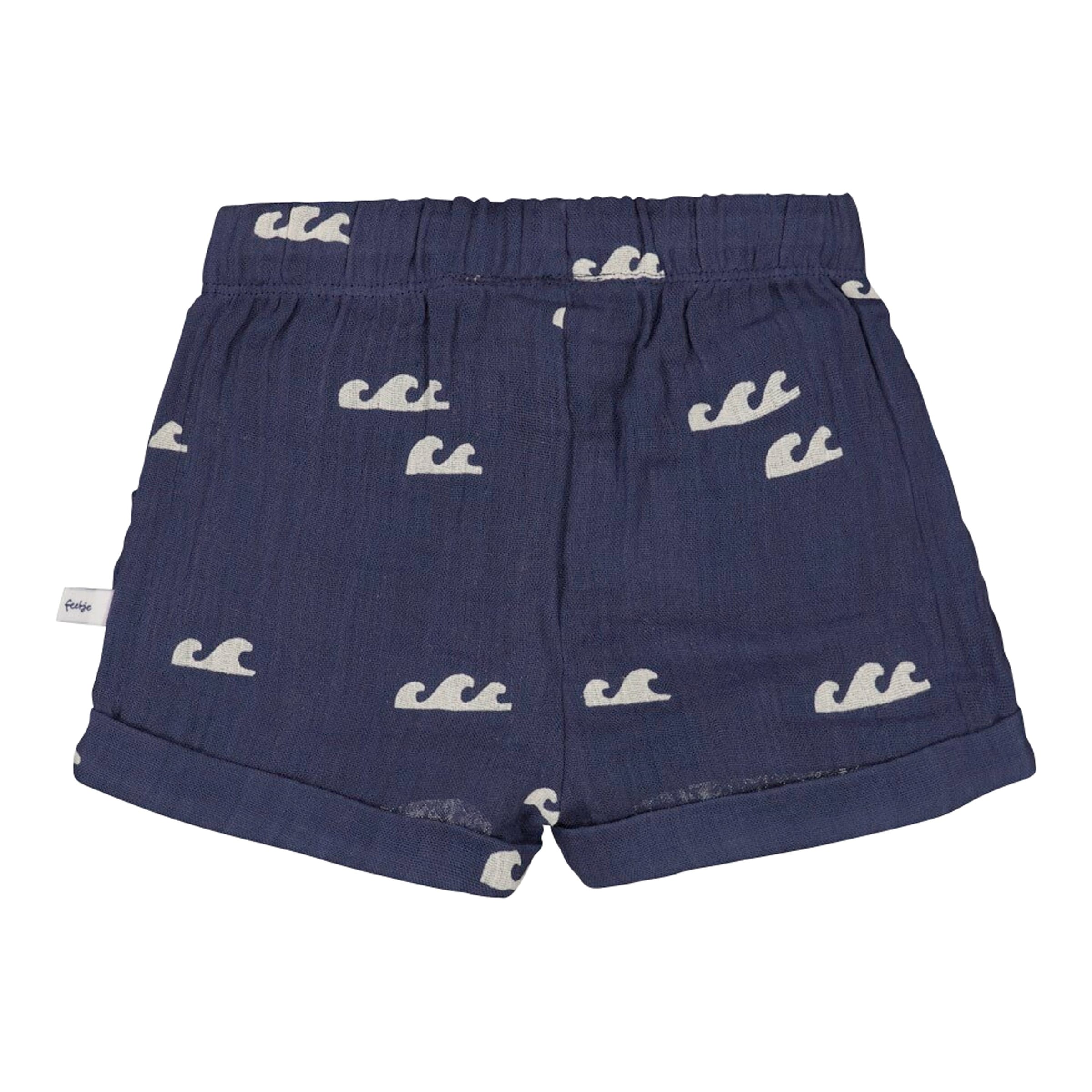 Feetje Musselin-Shorts Wellen