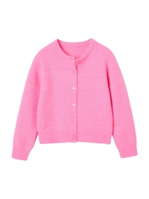 Flauschige Strickjacke Mädchen