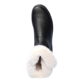 Kuschelstiefel mit Leder „Britta“, gefüttert