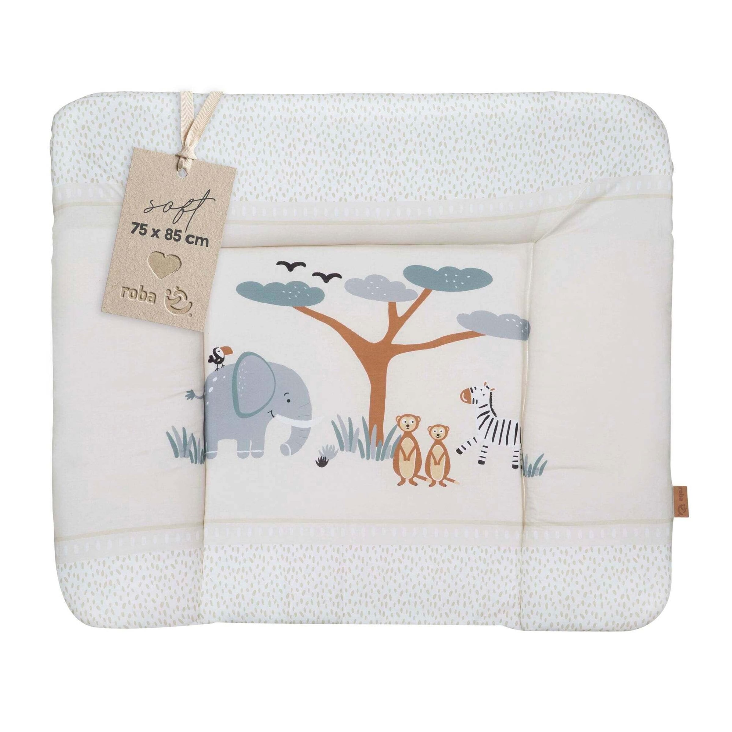 Roba Wickelauflage soft Savanna Friends