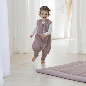 Ganzjahres-Sleepoverall mit Umschlag-Füßchen 2.5 TOG