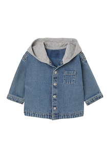 Baby Jeanshemd mit Kapuze