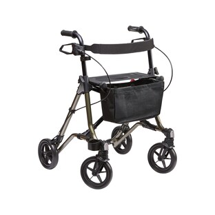 Leichtgewicht-Rollator Taima M-GT, Aluminium, mit Rückengurt und Tasche