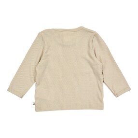 Tencel-Shirt langarm Rippqualität 