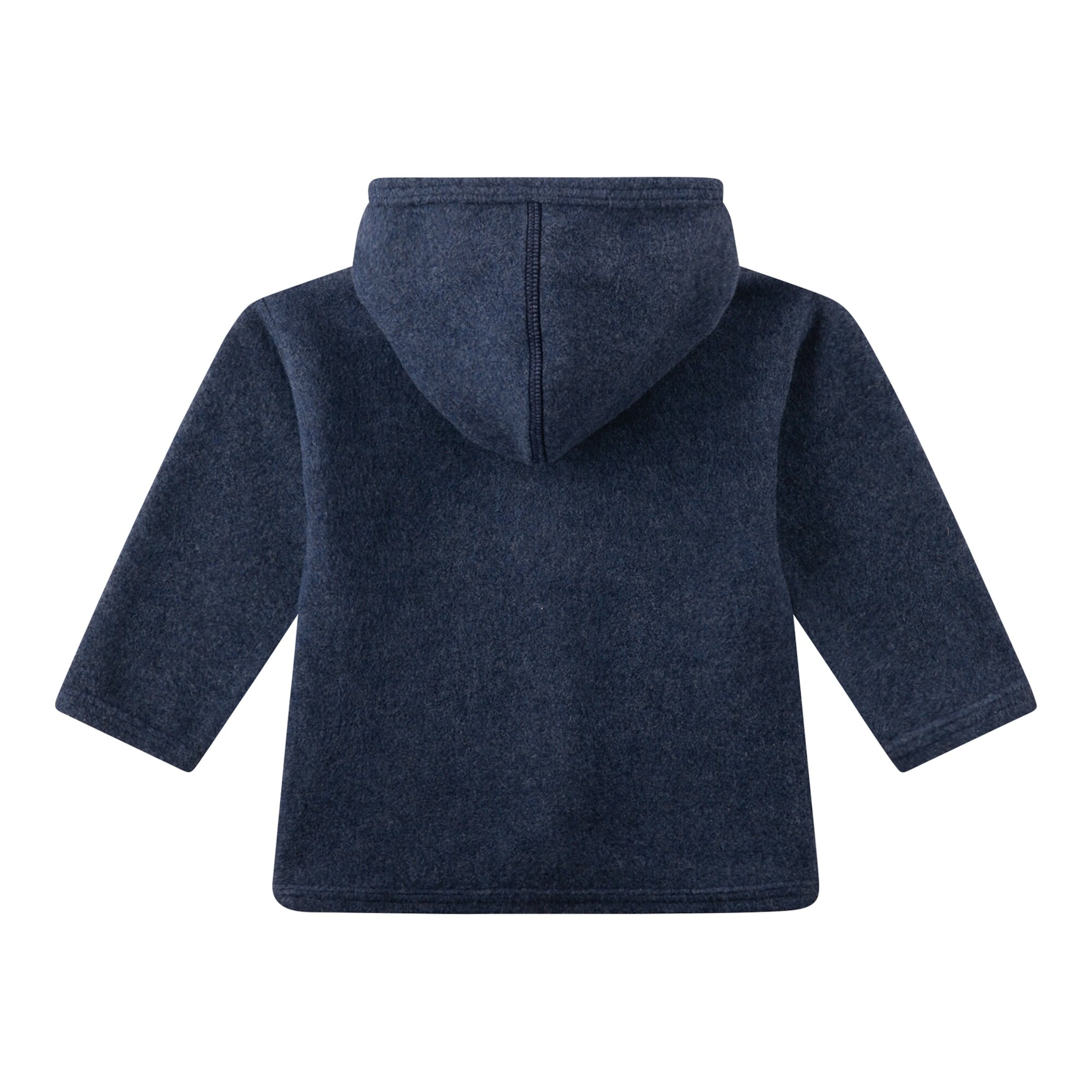 Sanetta Wollfleece-Jacke mit Kapuze