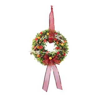 Decokrans “Advent”, rood